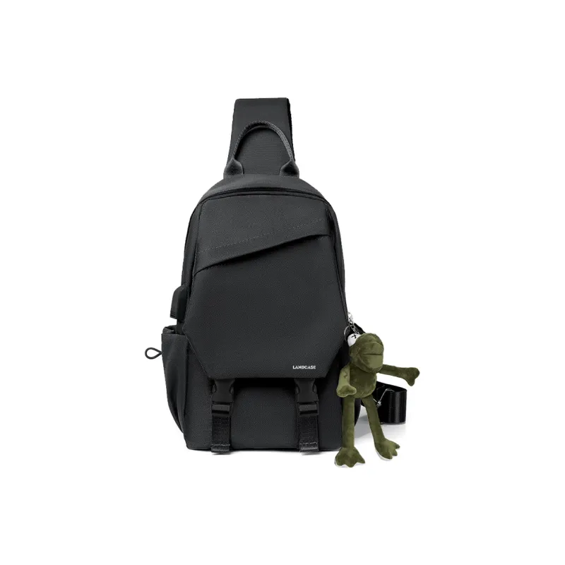 LANDCASE Fabric Messenger Bag Sling Bag Regular Unisex Multicolor-30