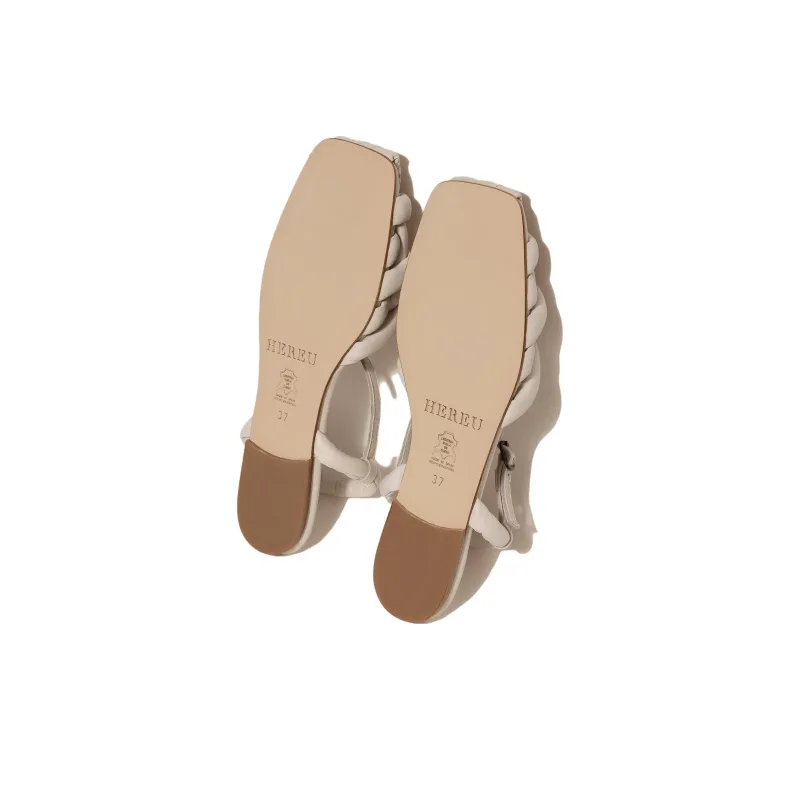 Hereu Cabersa Woven Leather Slippers-4