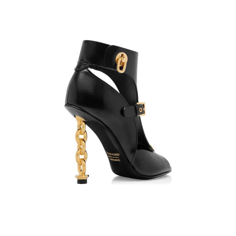 TOM FORD Strap Sandals 10.5cm Women's Black-3