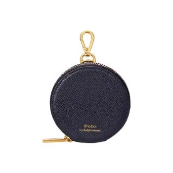 Polo Ralph Lauren Leather Coin Purse Women's Marine Blue