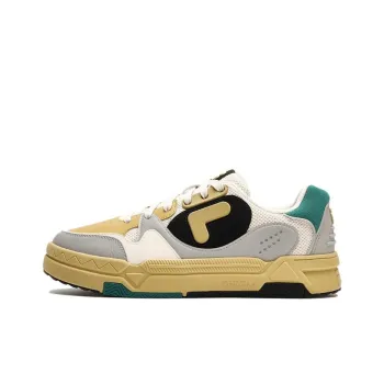 FILA FUSION Bank Dx Skate Shoes 'Yellow Grey'