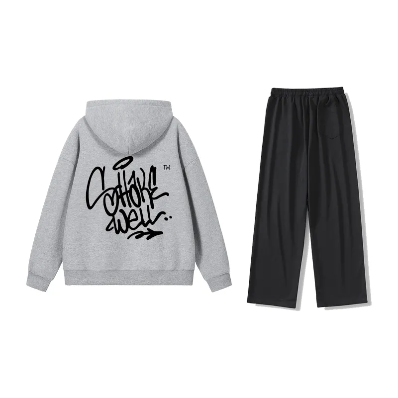 LIGHTNING BEAR Sweatshirt Sets Unisex-6