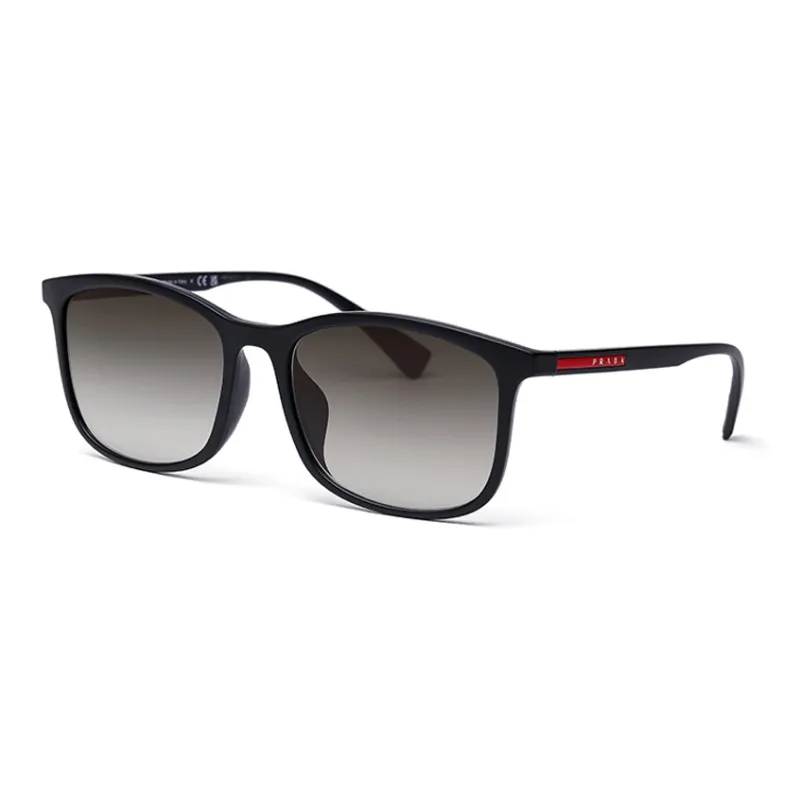 PRADA Plate Frame Square Sunglasses Men's-1