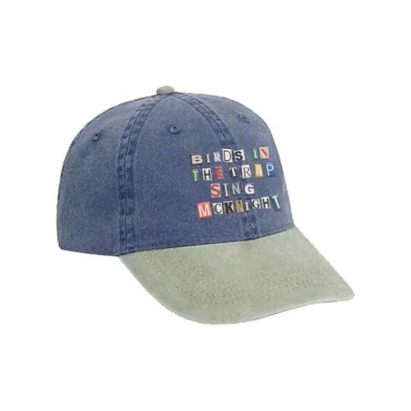 Travis Scott Baseball Caps Men's Green/Brown/Blue-2
