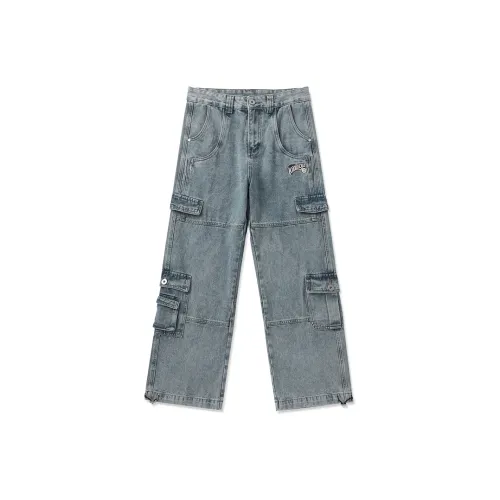 LAMLICKA Jeans Unisex Blue