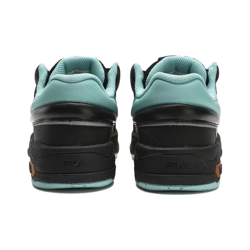 FILA Mix Low Skate Shoes 'Black Blue' Women's-3