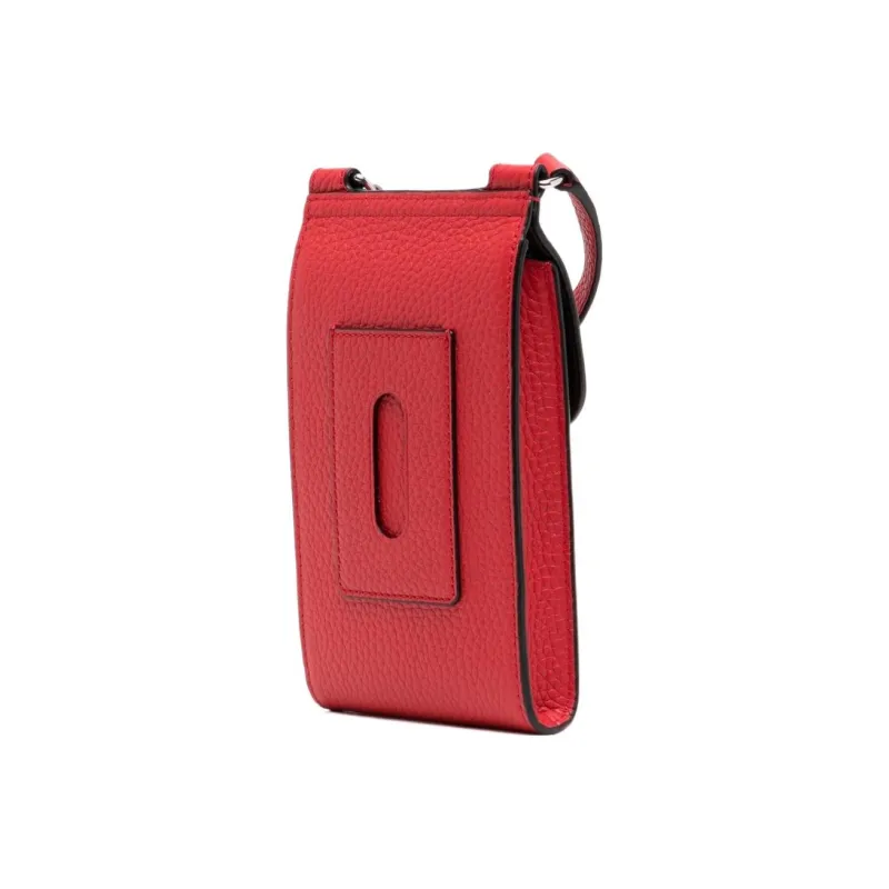 Mulberry Leather Crossbody Bag Mini Men's Bright Red-1