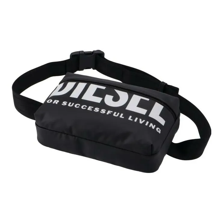 DIESEL Polyurethane Fanny Pack Men's Black-2