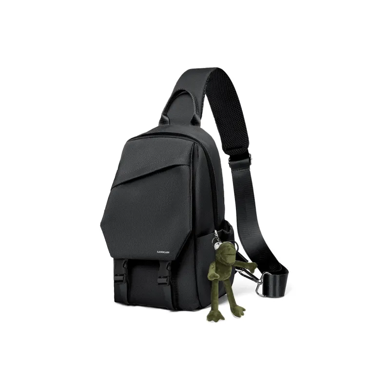 LANDCASE Fabric Messenger Bag Sling Bag Regular Unisex Multicolor-31