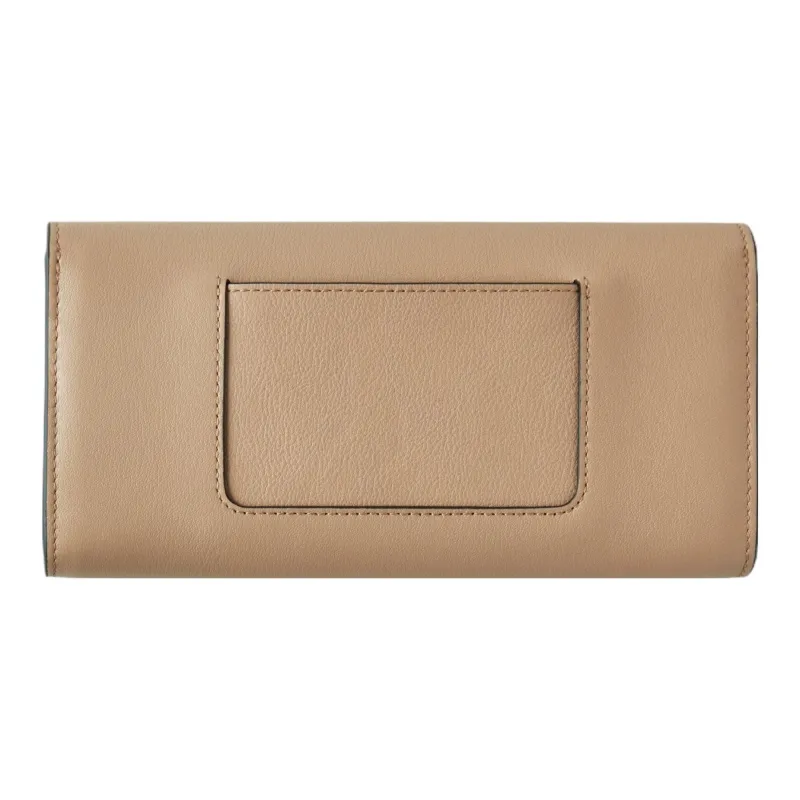 Mulberry Darley Calfskin Wallet Regular Women's Maple Leaf Brown-1