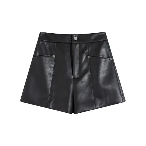 Ouyang Casual Shorts Women's Black