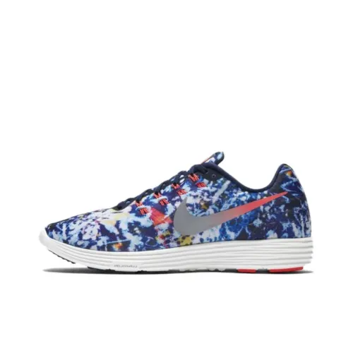 Nike LunarTempo Running Shoes Men Low-Top Color Blue