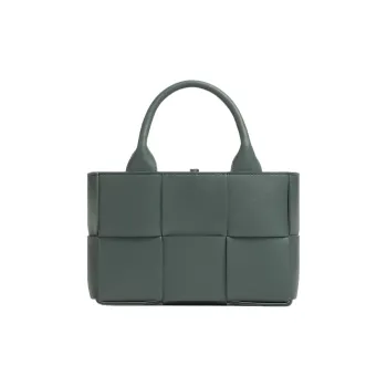 Bottega Veneta Sheepskin Tote Bag, Shopping Bag, Handbag Regular Women's Slate/Agate Gray