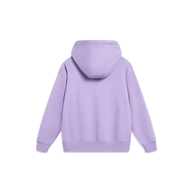 LiNing x Disney Sweatshirt Women's Vero Rose Purple-1