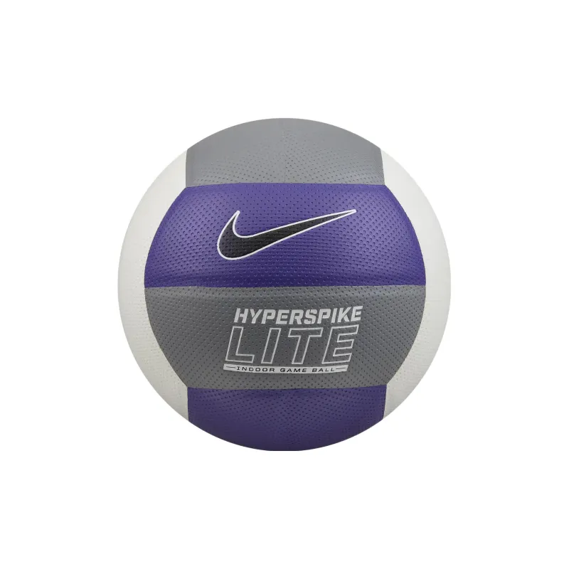 Nike Size 5 Volleyball Unisex Purple Gray White-0