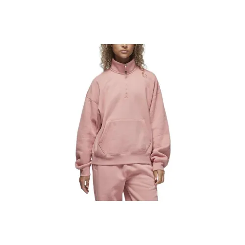 Jordan Flight Fleece Sweatshirts Women's Pink