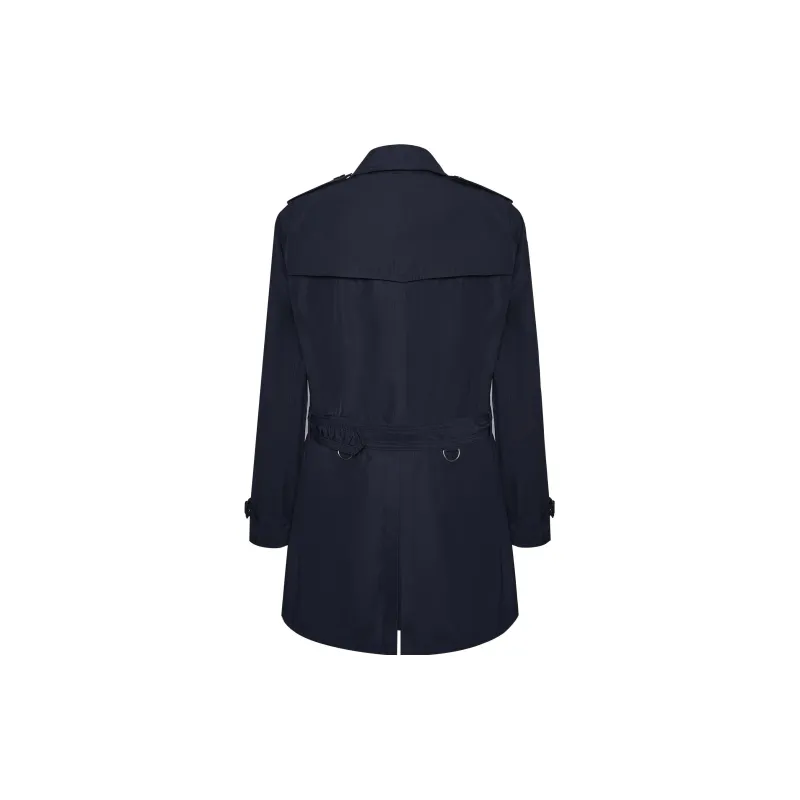 Burberry Trench Coat Men's Dark Blue-1