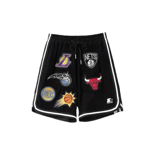 Nba X STARTER Casual Shorts Men Black