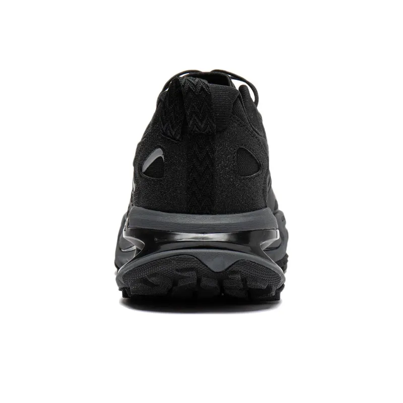 LiNing Yijie Cushioning Anti Slip And Wear Resistant Low Top Running Shoes Men's Black-5