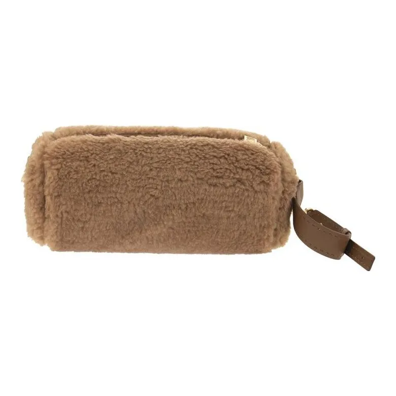 MaxMara Teddy Roll Zip-Up Shoulder Bag-3
