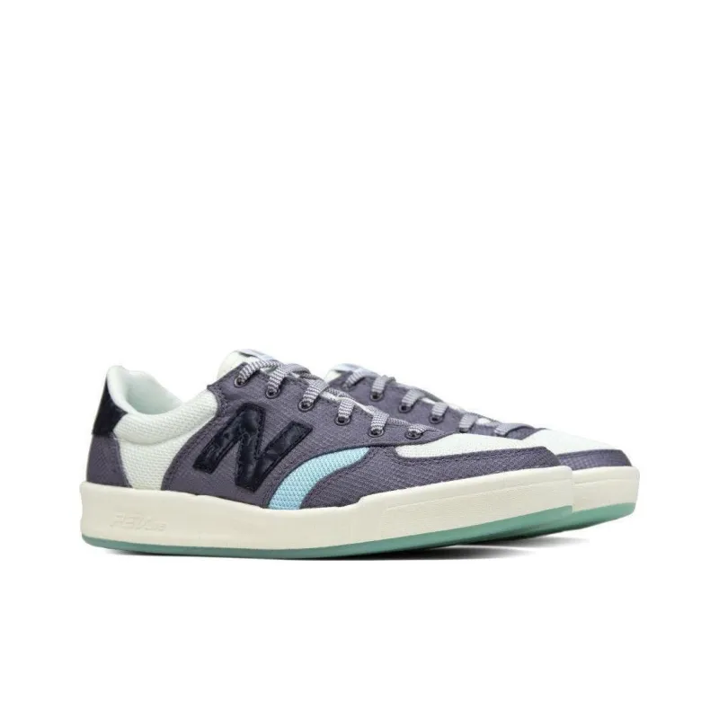New Balance NB 300 Durable Cushioning Low Top Skateboard Shoes Unisex Gray White-3