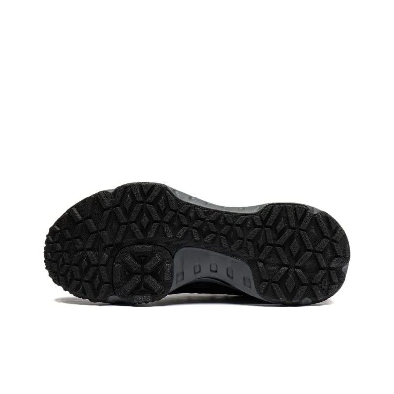LiNing Yijie Cushioning Anti Slip And Wear Resistant Low Top Running Shoes Men's Black-6