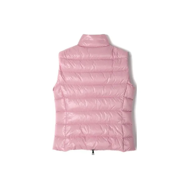 Moncler Ghany Series Vests Women's Pink-1