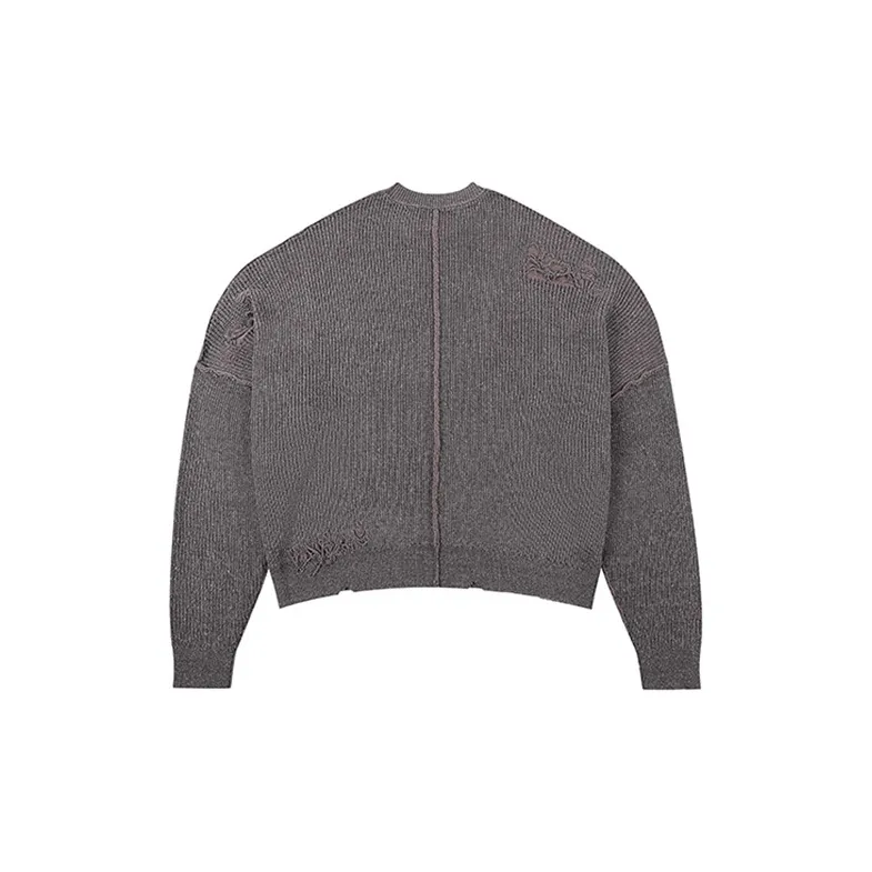 D 5 OVE Sweaters Unisex DARK BROWN-1