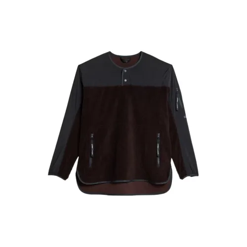 And Wander X Adidas Velvet Jackets Men Contour Brown