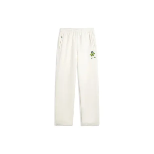 LINING Disney Knitted Sweatpants Women's Off White