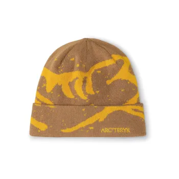 Arcteryx Recycled Polyester Recycled Polyester Yarn Polyurethane Beanies Unisex Yellow