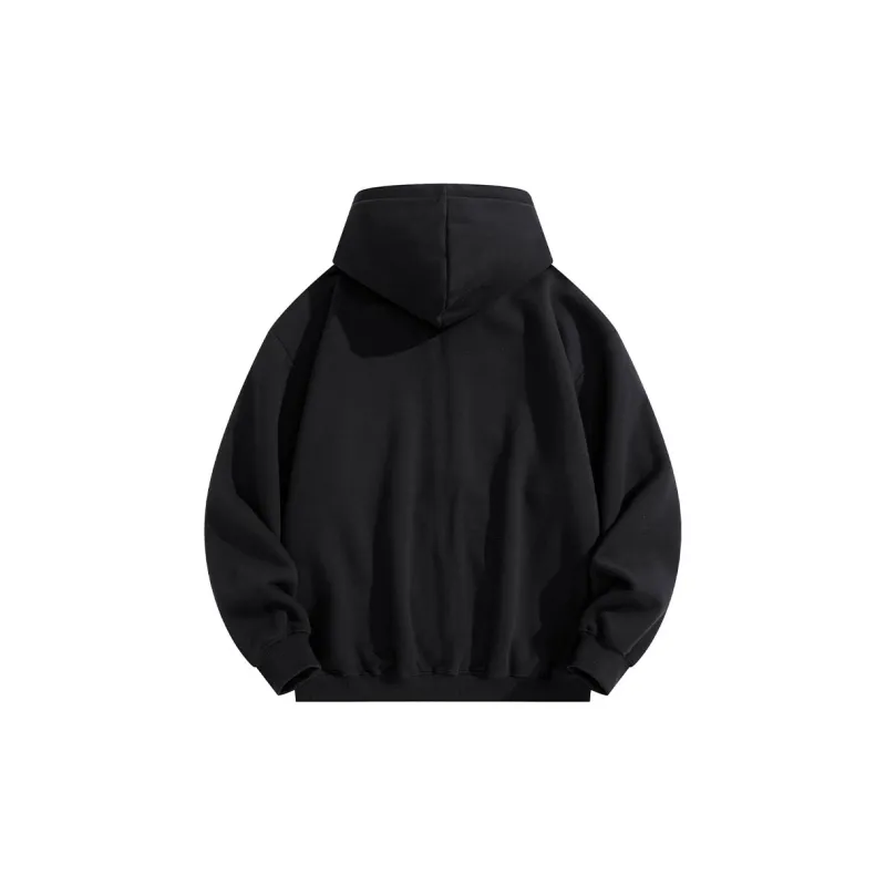 COMOWA Sweatshirt Unisex Black Red-1