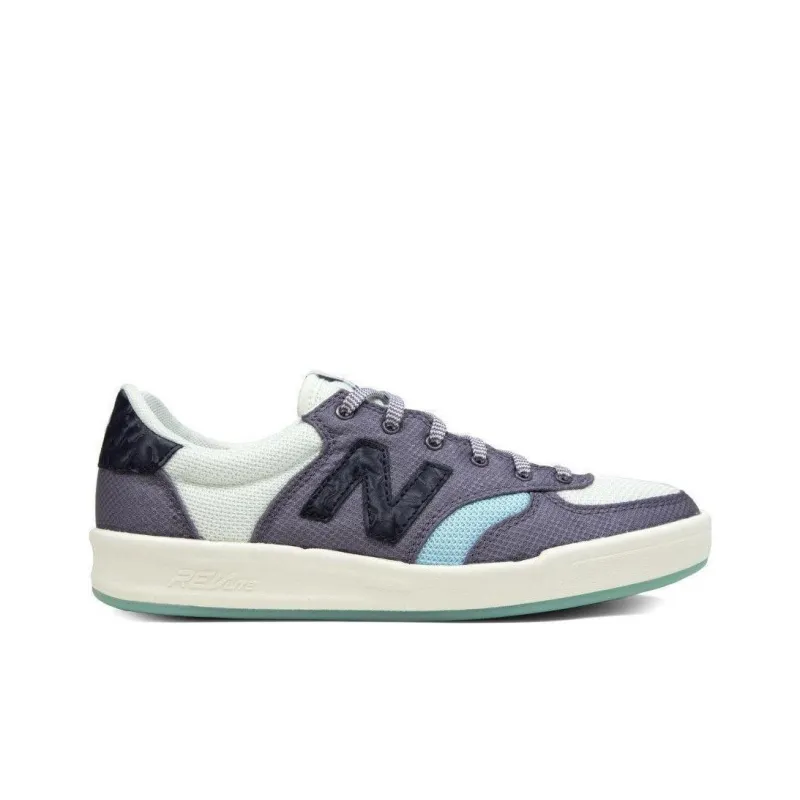 New Balance NB 300 Durable Cushioning Low Top Skateboard Shoes Unisex Gray White-1