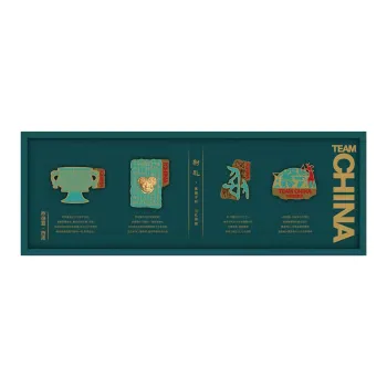 TEAM CHINA Archery Badge Set IP Merch