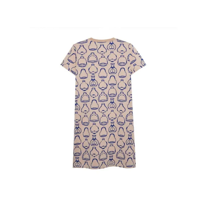 HERMES SS23 Short Sleeved Dresses Women's White Beige-1