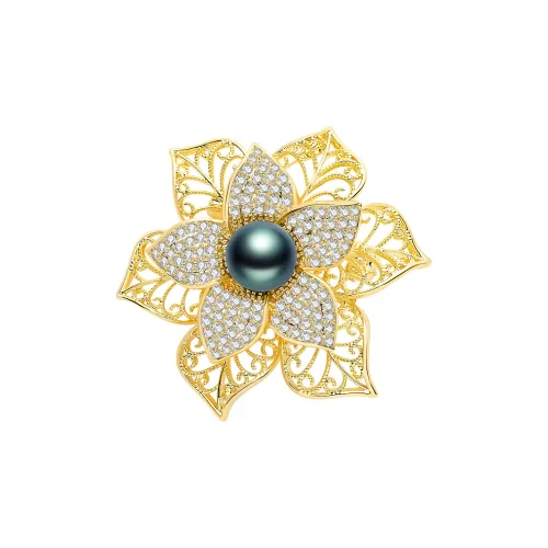 CLORIS YING Pearl Brooches Women's