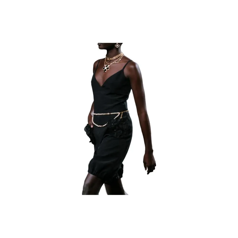 CHANEL Jumpsuits Women's Black-1