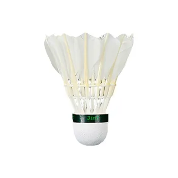 Kawasaki TRAINING 9A Duck Feather Shuttlecock 3 Pack Duck Feather Shuttlecocks