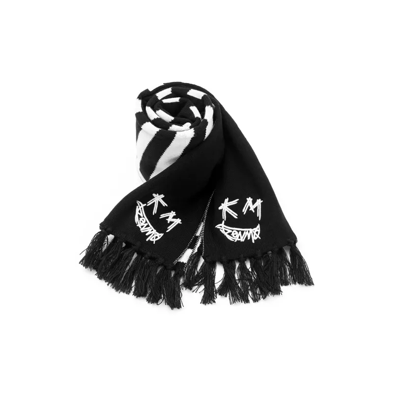 KENMO Acrylic Knit Scarves Unisex-2