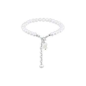 Zoo Jewel 925 Sterling Silver Freshwater Pearl Bracelets Women's
