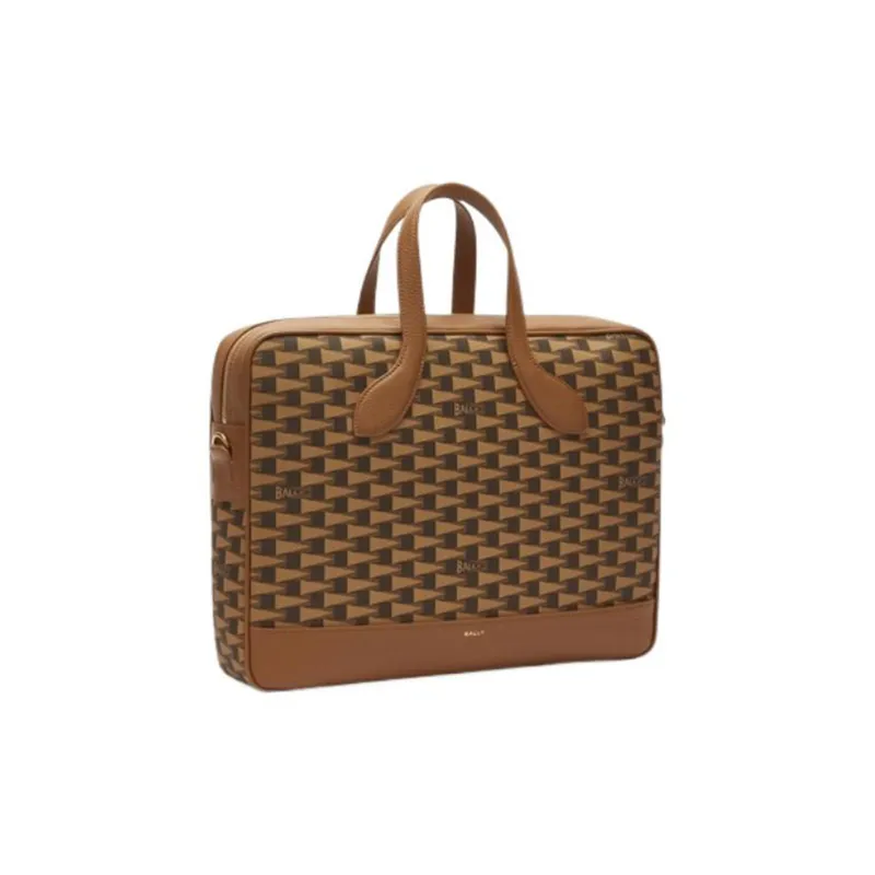 BALLY Monogram-print Leather Laptop-2