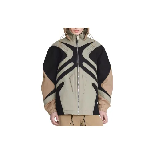 DION LEE Tech Monstera Organic-cotton Jacket