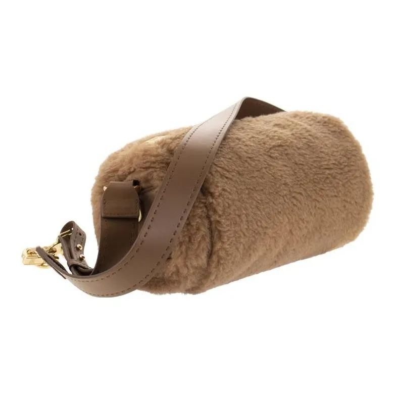 MaxMara Teddy Roll Zip-Up Shoulder Bag-2