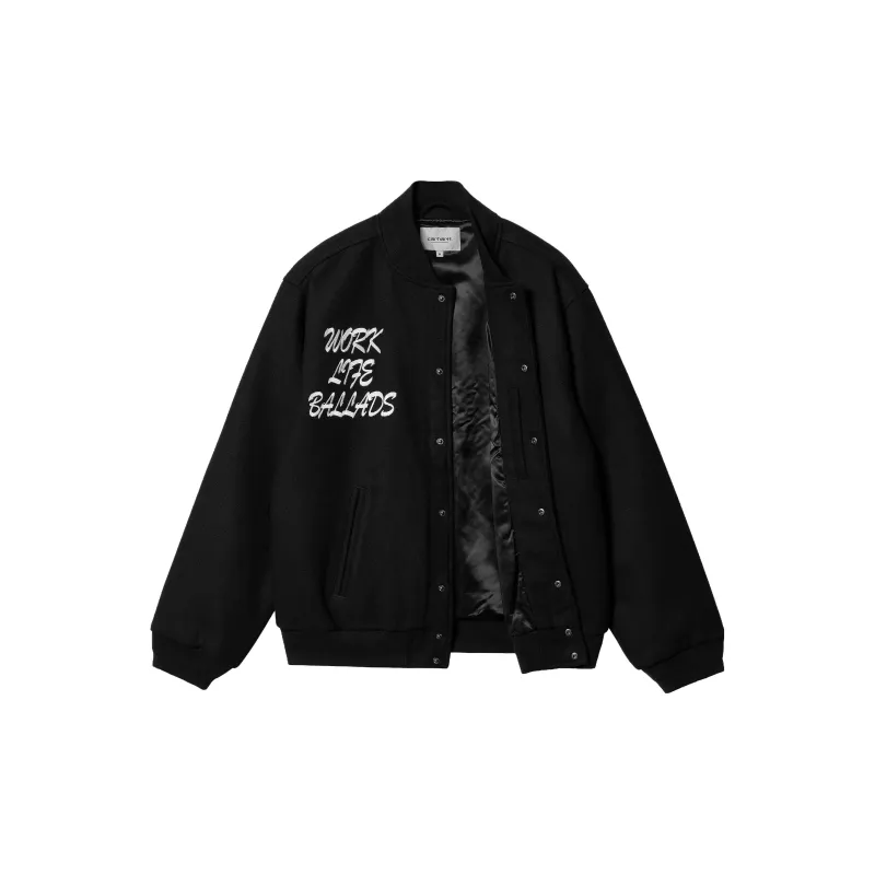 Carhartt WIP Work Varsity Embroidered Bomber Jacket-2
