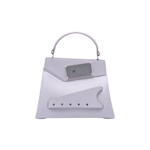 Maison Margiela Calfskin Shoulder Bag, Crossbody Bag, Handbag Trumpets Women's Purple