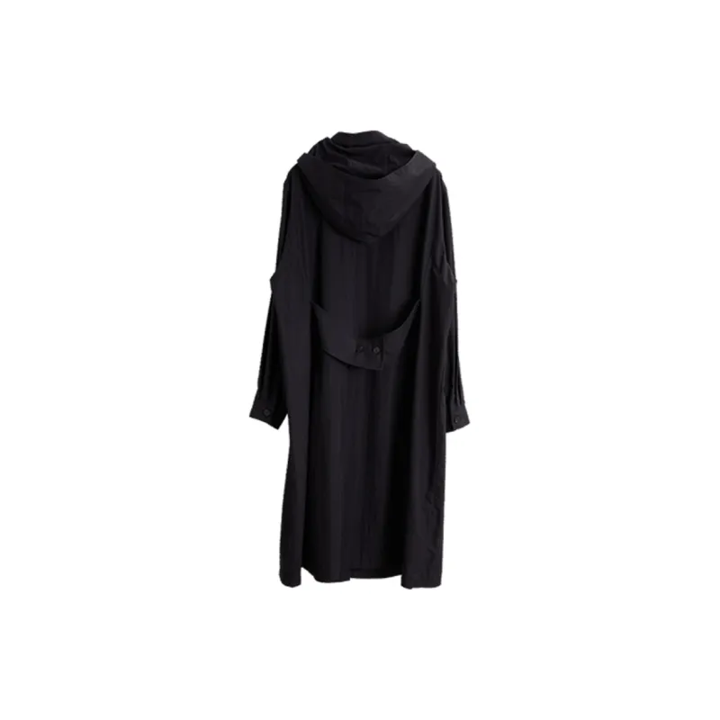 ELLE Trench Coats Women's-4