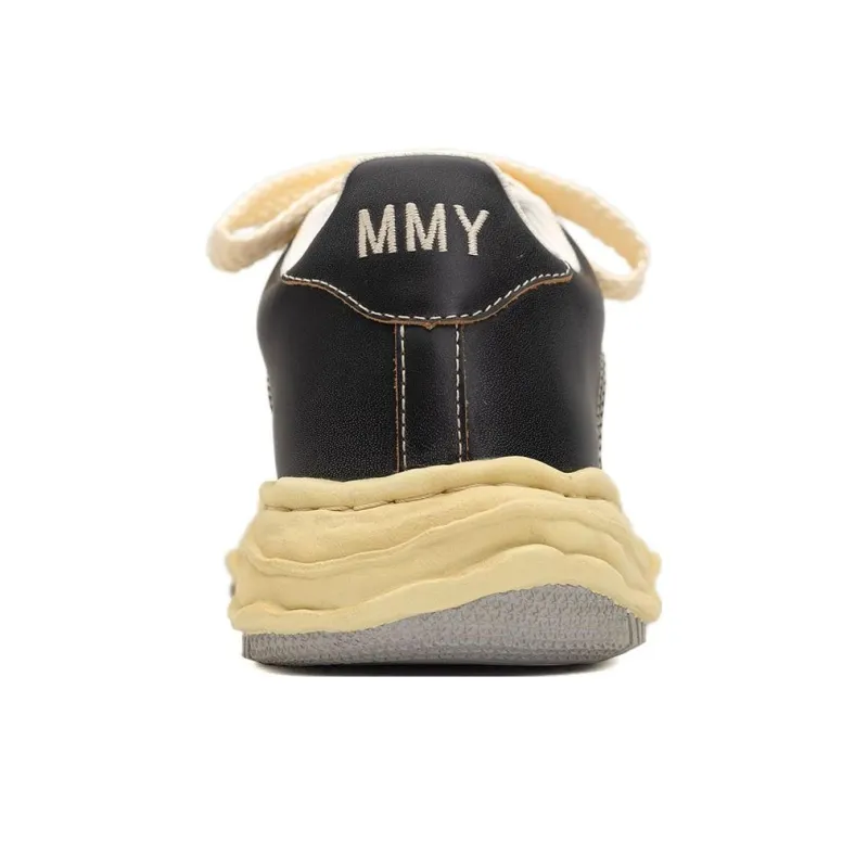 MIHARA YASUHIRO Wayne Panelled Leather Sneakers-11