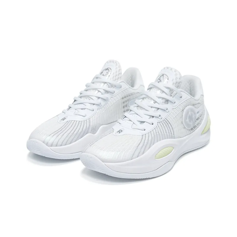 RIGORER Reeves Generation Basketball Shoes Unisex Low Top Silver-8