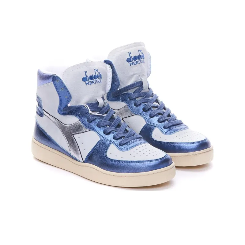 diadora Mi Basket Leather Sneakers-2