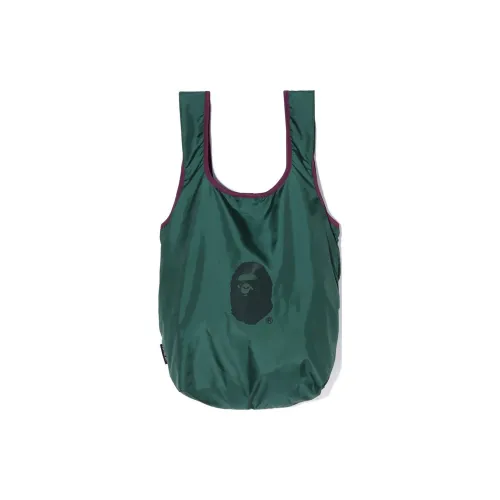 A BATHING APE Polyester Practical Handbag Regular Men's Green